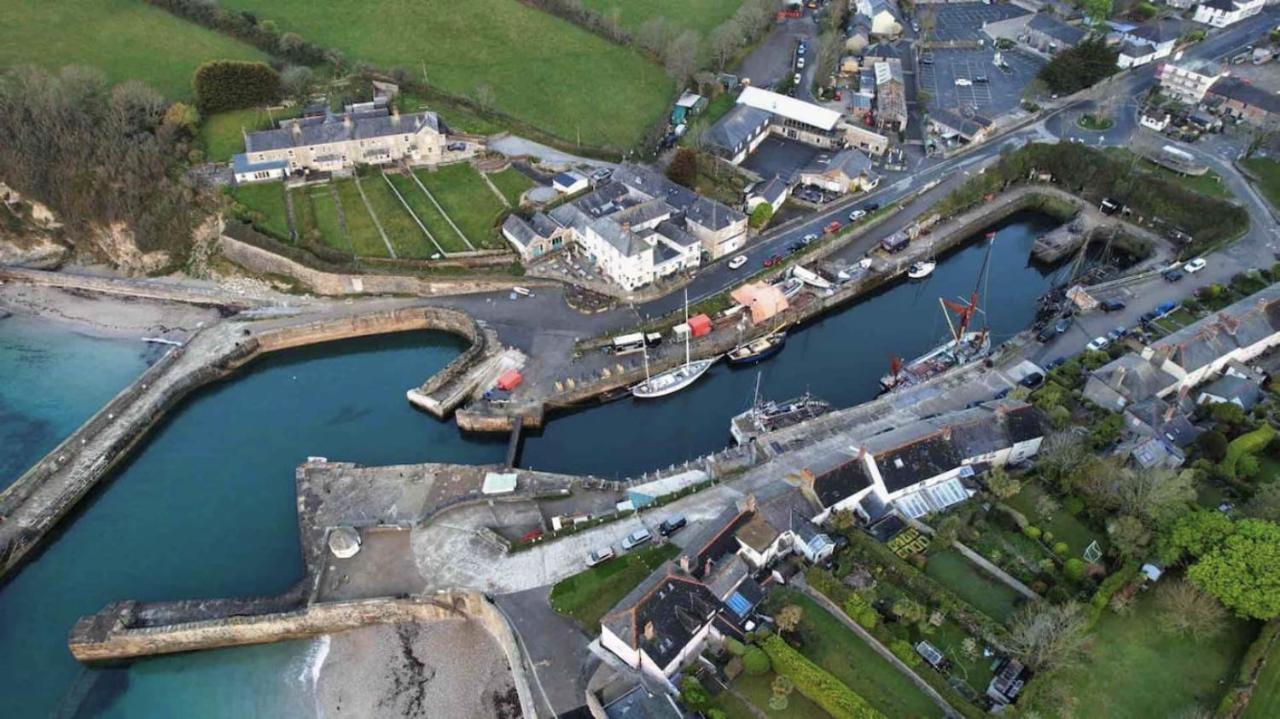 Stunning Yacht Sea Lion In Charlestown Harbour, Cornwall Hotel Bagian luar foto